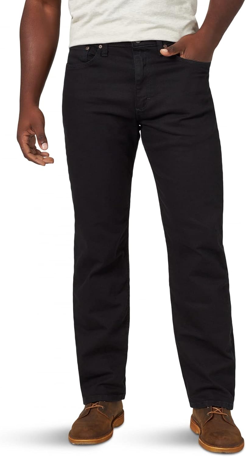 Wrangler Authentics Men's Classic Relaxed Fit Flex Jean