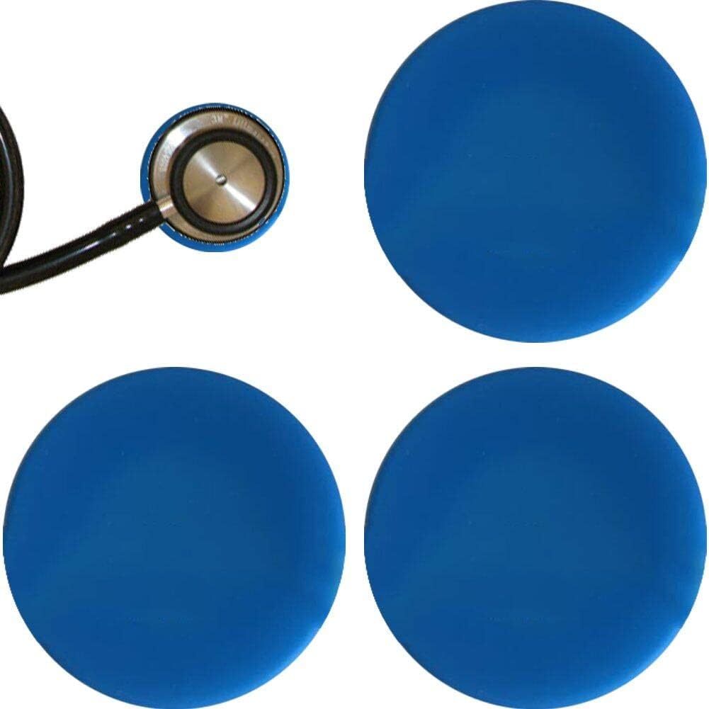 4pcs/set Stethoscope Protector Cover Replacement Stethoscope Head Cover Silicone Stethoscope Head Part Cover