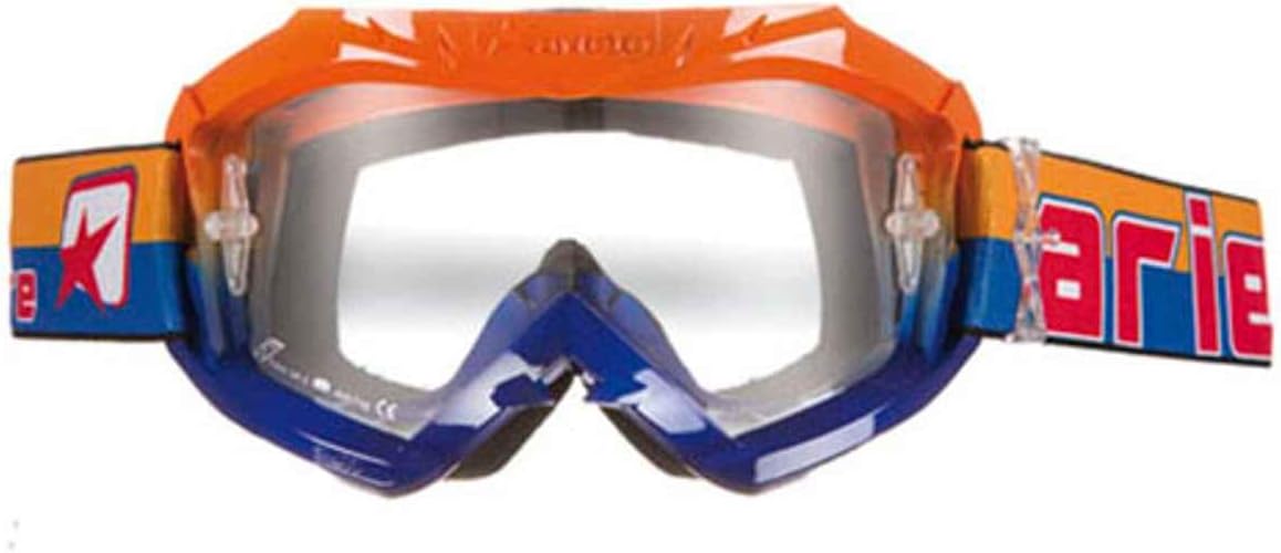 Ariete 07 Line Colors Collection MX Offroad Goggles Blue/Orange