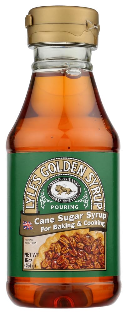 Lyle's Golden Syrup, Original, All-Natural Syrup for Baking and Cooking, 11 Ounce (pack of 6) by Lyle's