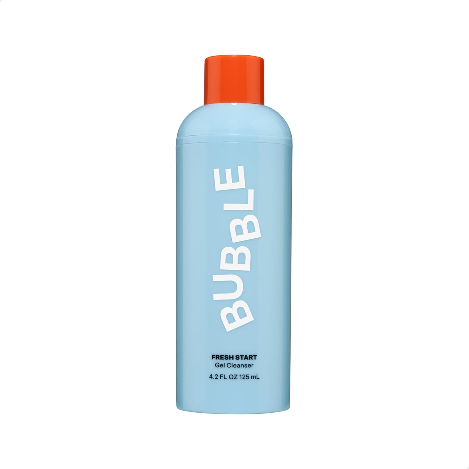 Bubble Skincare Fresh Start Gel Cleanser - Gentle Exfoliating Face Wash for Oily Skin - Gel Cleanser with Aloe Vera Juice + Caffeine to Protect and Soothe Complexion - Summer Skincare Essential(125ml)