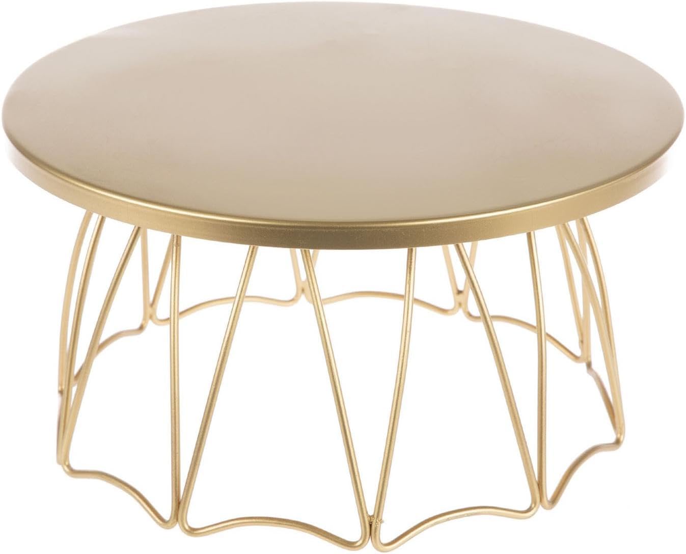 Hobby Lobby Cake Stand, Pedestal Design, Wedding, Party Decor, Birthday, Baby Shower (Gold)