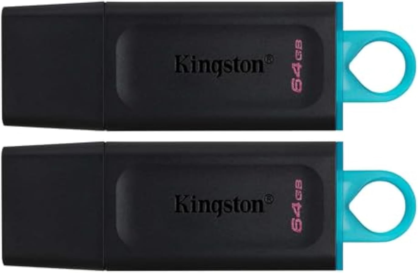 Kingston DataTraveler Exodia 64GB USB 3.2 Flash Drive - 2 Pack DTX/64GB-2P