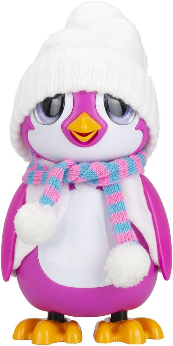 Rescue Penguin, Interactive Toy Pet with 20+ Sounds and Emotions, Unboxing Experience, Reacts to Touch and Teaches Caring and Nurturing Skills, Waddles and Farts, Batteries Included, Kids 5+