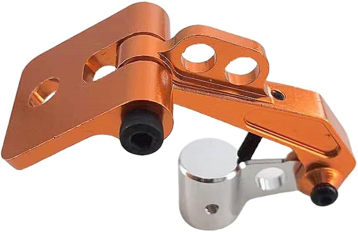 Fangxuee FPV Display Monitor Mounting Bracket Metal Holder Shortcut for FUTABA JR Crosswise RC Transmitter Orange