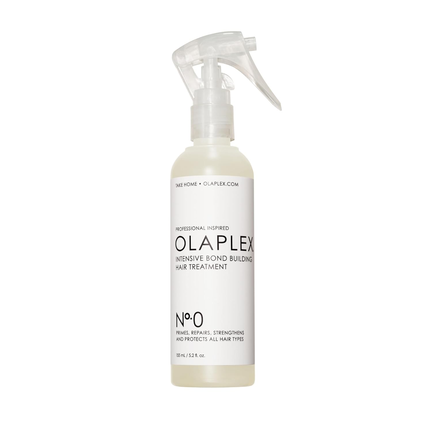 Olaplex No. 0 Intensive Bond Building Hair Treatment, Repairs, Protects, & Strengthens All Hair Types, 5.2 fl oz