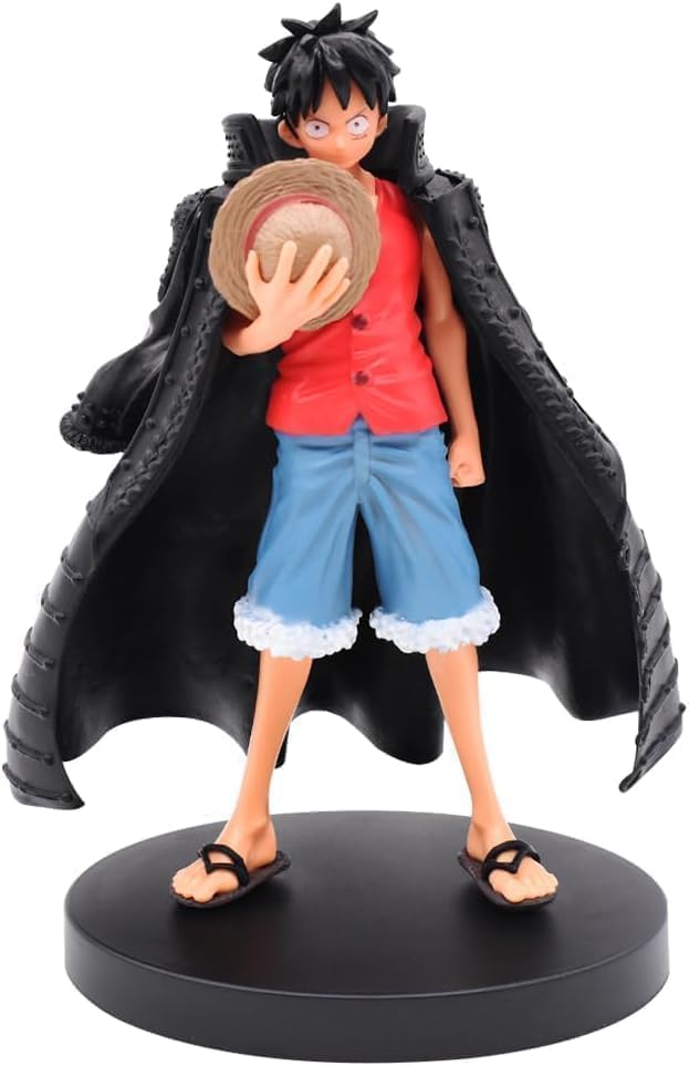 BESTZY Anime Figures, Luffy Anime Figure Model, Anime Heroes Action Figure PVC Figures Collectible Model Figure Model Ornaments Animations Character Model Statue for Fans Collectible (18CM)