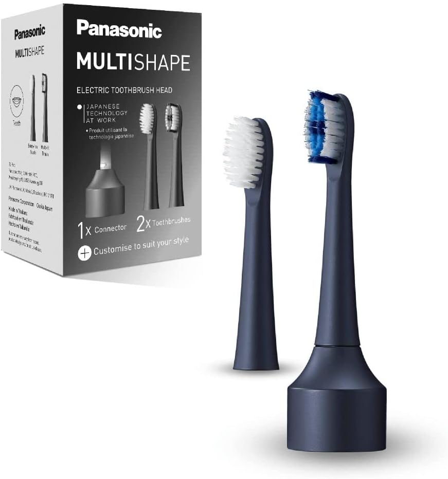 Panasonic ER-CTB1 MULTISHAPE Modular Personal Care System, Electric Toothbrush Head with Extra Fine and Multi-fit Brush