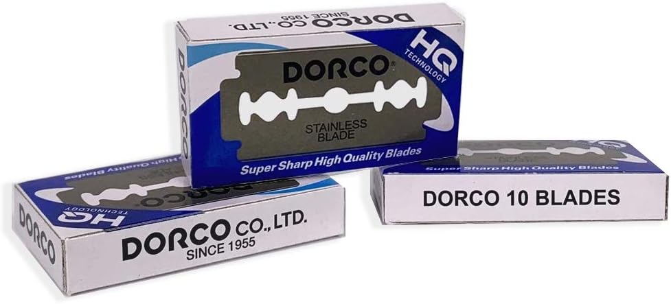 Dorco St300 100 Double Edge Razor Blades
