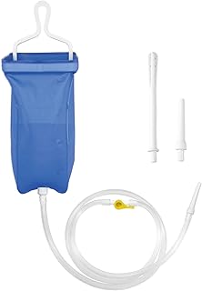 TopQuaFocus 1.8Quart Enema Irrigator Home Coffee Enema Bag Kit for Colon Cleansing Portable Enemas for Men Women Colonic Cleanse 4.59 FT Hose