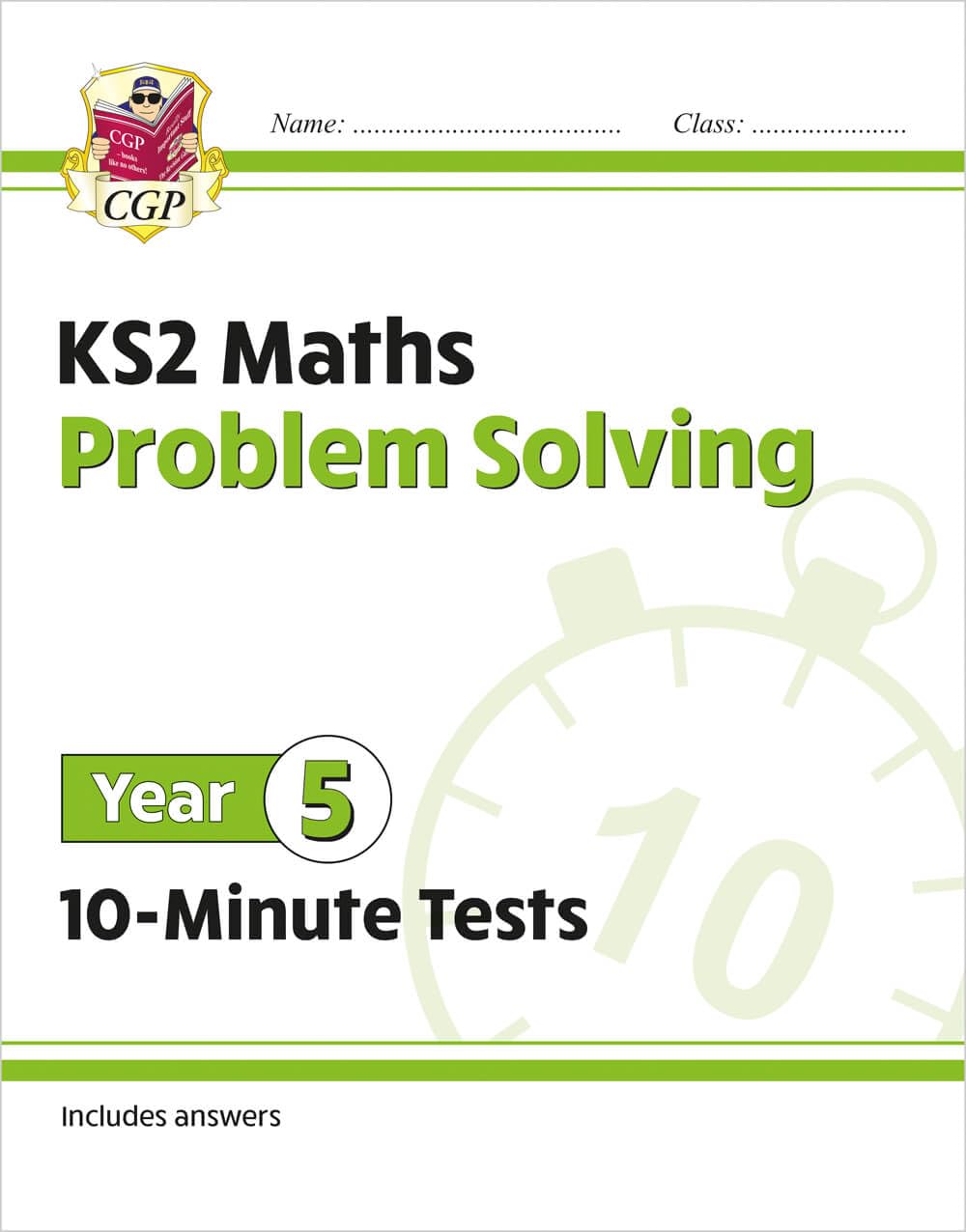 New KS2 Maths 10-Minute Tests: Problem Solving - Year 5: superb for catch-up and learning at home (CGP KS2 Maths)