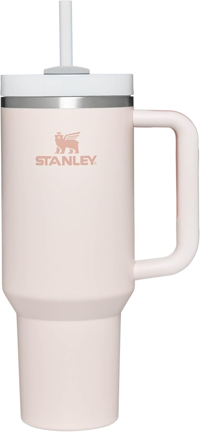 STANLEY Quencher H2.0 Flowstate Tumbler 1.2L - Cold for 11 Hours - Iced for 48 Hours - Metal Water Bottle with Straw, Handle and Lid - Dishwasher Safe - Travel Mug for Cold Drinks