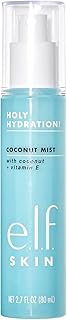 e.l.f. Cosmetics Holy Hydration! Hydrating Coconut Mist, Refreshes, Soothes & Invigorates Skin, Tropical Scent, 2.7 Fl Oz (Pack of 1)