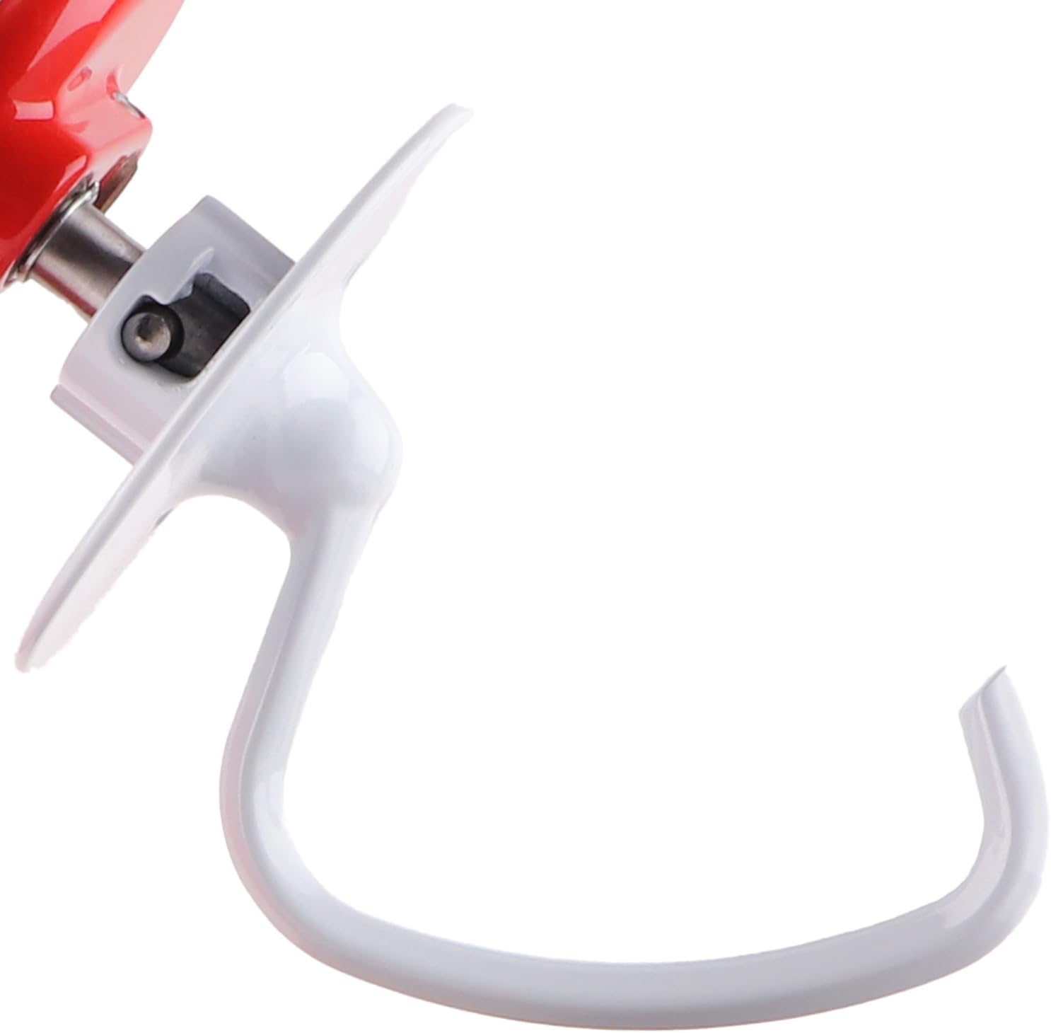 MEET JUICE C-shaped K45DH Coated Dough Hook, Attachment for KitchenAid 4.5-5.0 Quart Bowel, Compatible with KitchenAid K45 K45SS KSM90 KSM150 Tilt-Head Stand Mixers