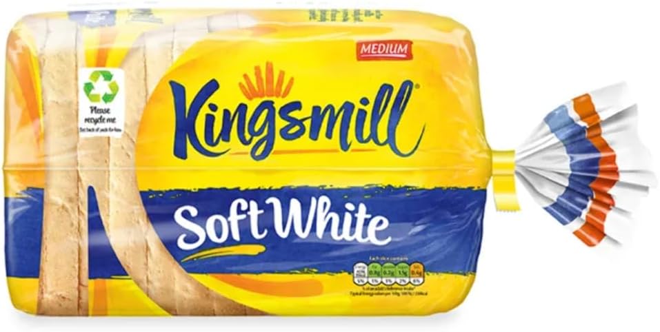 MASKingsmill Great Everyday Soft White Bread (Medium)-800g-Food
