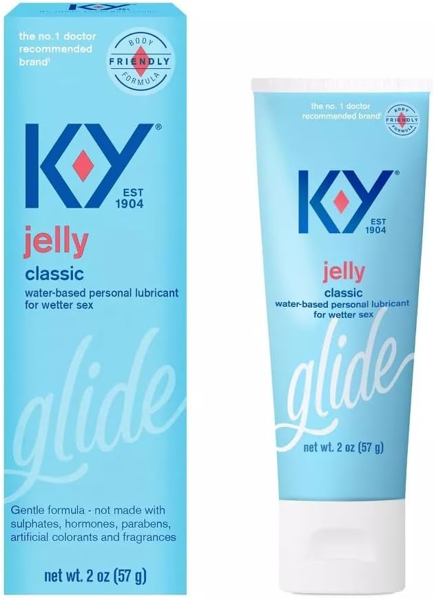K-y Ky Jelly Personal Lubricant Quickly Prepares You for Intimacy Protects Against Discomfort : Net Wt 2 Oz (Pack of 2)