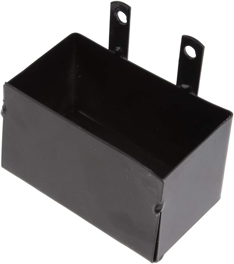 Sturdy Metal Motorcycle Batteries Carrier Case Storage Holder Box for 50cc 70cc 110cc 125cc Dirt Bike ATV