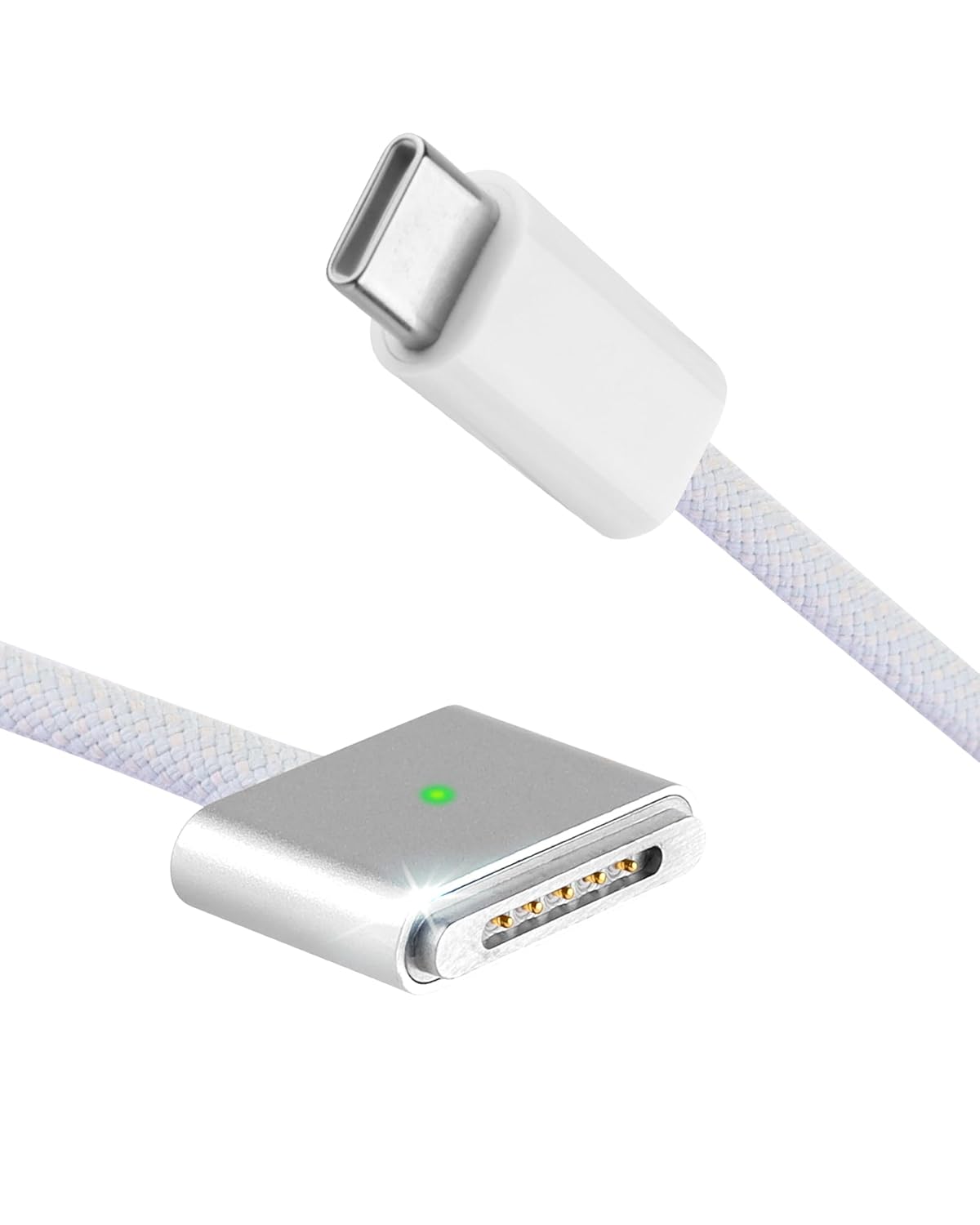 140W Magnetic 3 Cable for MacBook Charging Cable,USB-C to Magnetic 3 Cable,Compatible with MacBook Air 2023/2022 (M2), MacBook Pro 2023 (M3, M2, 14-16 inch), MacBook Pro 2021 (M1, 14-16 inch)6.6FT