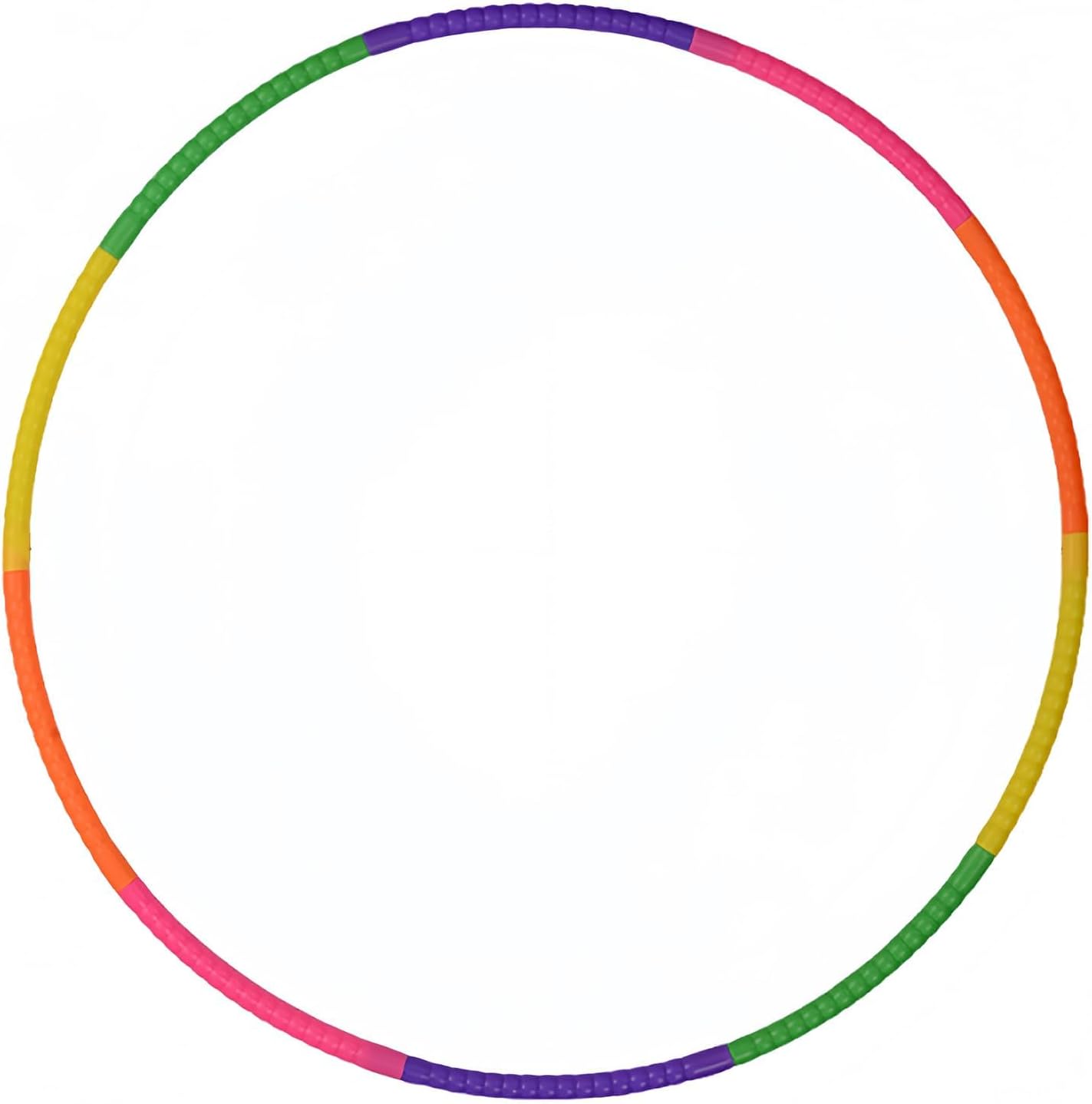 10-Section Hula Hoop Kids, for Kids, Hoops, Hula Hoop – Lightweight 10-Section Fitness Hoop for Exercise, Fun, Indoor & Outdoor Play (Assorted Colors)