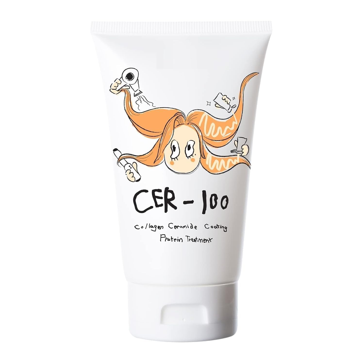 C'er-10'0 Collagen Coating Hair Protein Treatment 100Ml Unscented Ceramide Straightener & Treatment For Damaged Keratin Hair Care,1 Count
