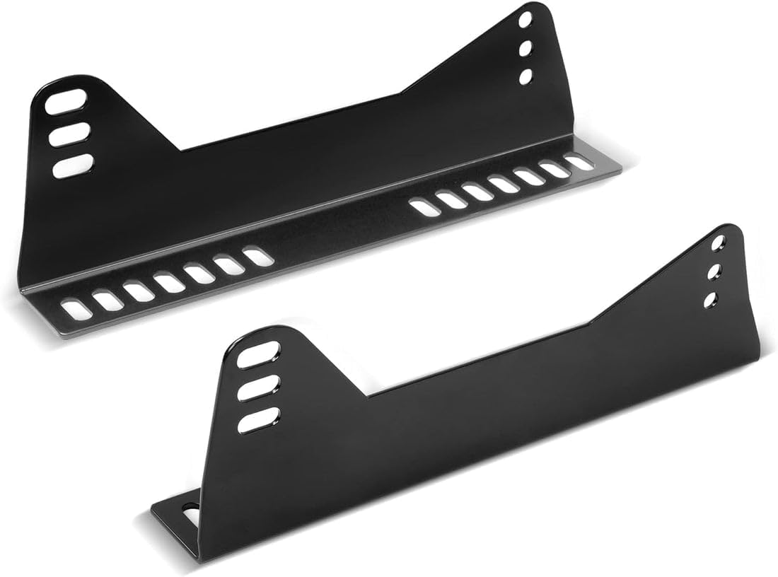 Seat Mounting Brackets for Playseat Evolution/Playseat Challenge/Playseat Air Force/F-1 GT Cockpit, Black