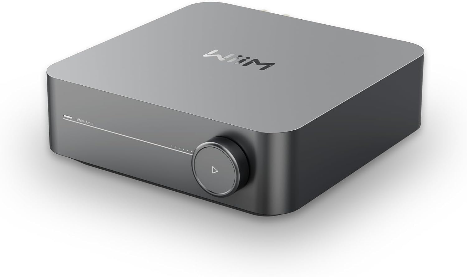WiiM Amp: Multiroom Streaming Amplifier | Compatible with AirPlay, Google Cast, Alexa | HDMI, Voice Control | Stream from Spotify, Amazon Music, Tidal & More | Space Gray