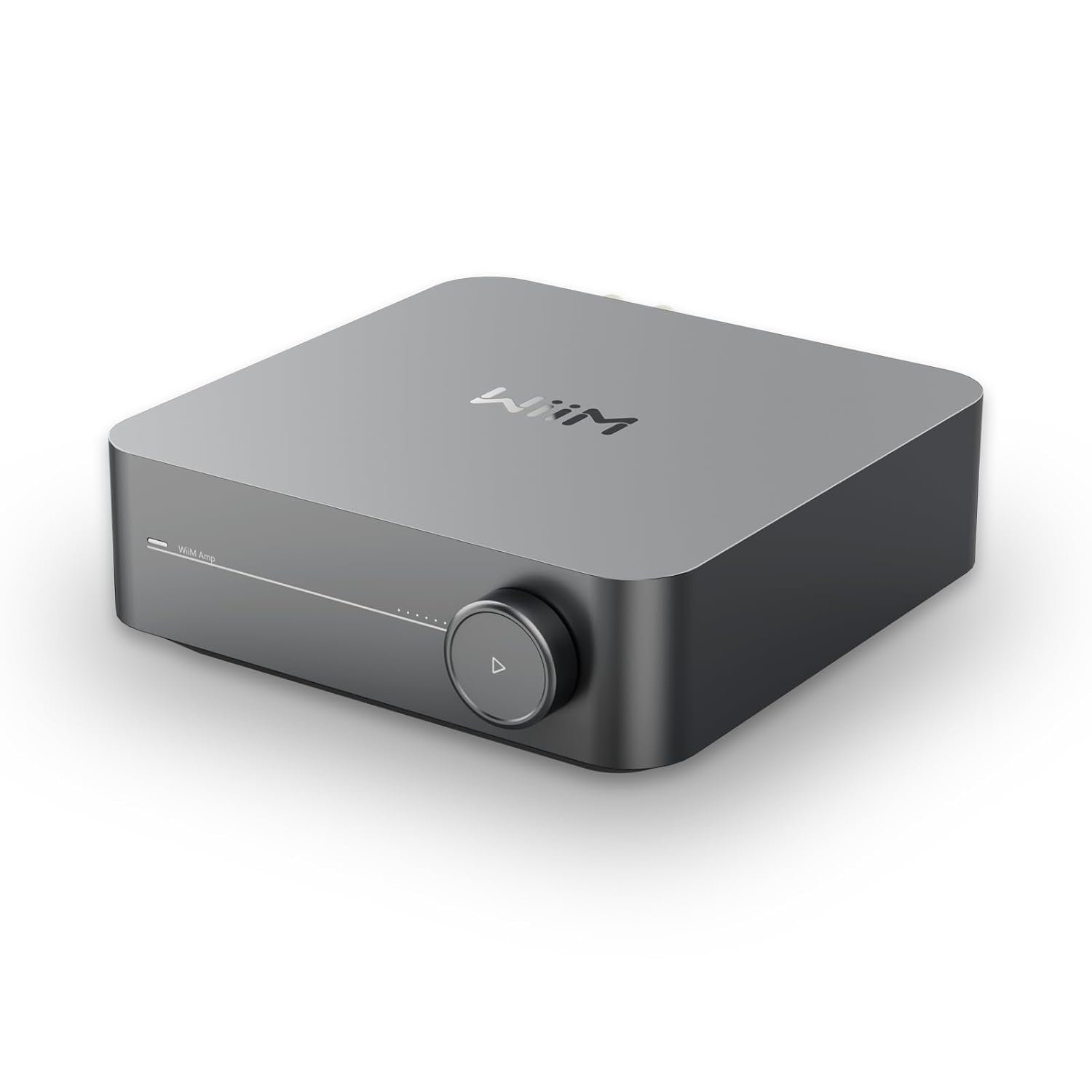 WiiM Amp: Multiroom Streaming Amplifier | Compatible with AirPlay, Chromecast, Alexa | HDMI, Voice Control | Stream from Spotify, Amazon Music, Tidal & More | Space Gray