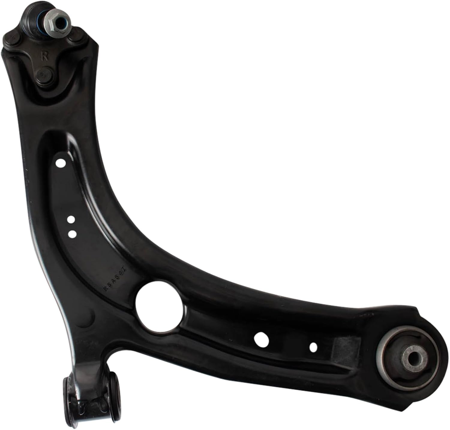 TRQ Front Right Lower Control Arm with Ball Joint Passenger Side Compatible with 2019-2022 Audi Q3 Volkswagen Arteon 2022 Taos 2018-2022 Tiguan