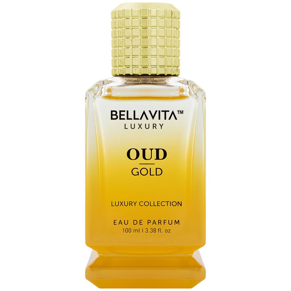 OUD GOLD Eau De Parfum (3.38 fl. oz.) | Intense Arabian Perfume for women & men | Notes : Caramel, Orris, Rose, Jasmine | Family: Woody, Gourmand, Floral, and Oud | Vegan & cruelty free