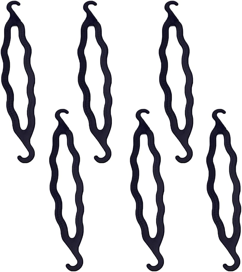 5 Pcs Plastic Bun Shaper Magic Bun Maker Curler Roll Hair Tool Hair Styling Accessories for Women Girls