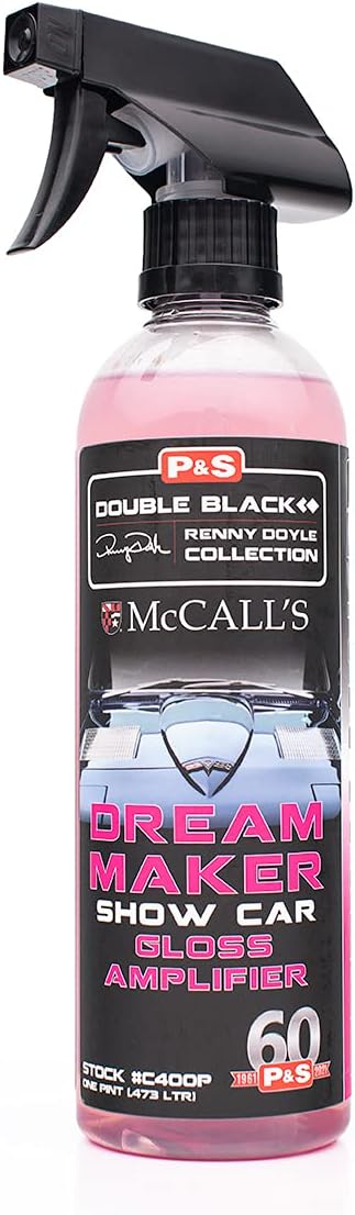 P & S Professional Detail Products Dream Maker - Car Exterior Gloss Amplifier Spray; Safe & Effective on Single Stage or Clear Coated Paint; Ultimate Protection for Your Vehicle's Finish - 16 oz Spray