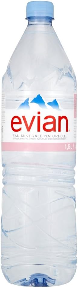 (12 Pack of ) Evian Water 1.5Ltr - 1.5Ltr