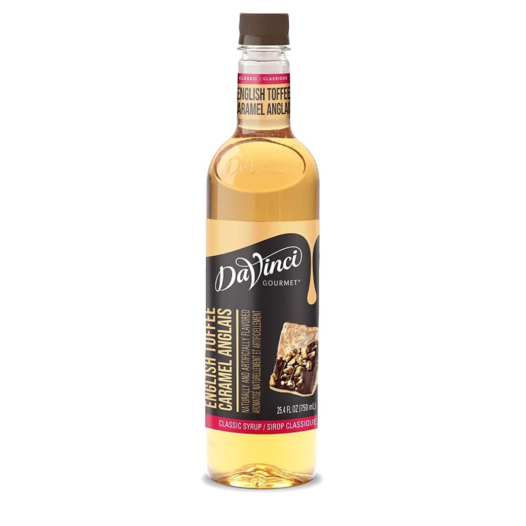 DaVinci Syrup - English Toffee - PET - 25.4 oz