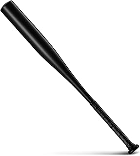 Baseball Training Bat - Ultra Lightweight Bat - Durable and Sturdy Aluminum Bat - Ideal for Softball Hitting Practise - Versatile Design Bat (28inch, Matte Black)