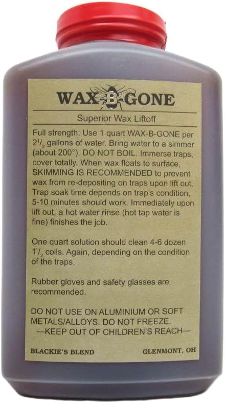 Wax-B-Gone - Quart Superior Wax Lift Off Remover Trapping Supplies