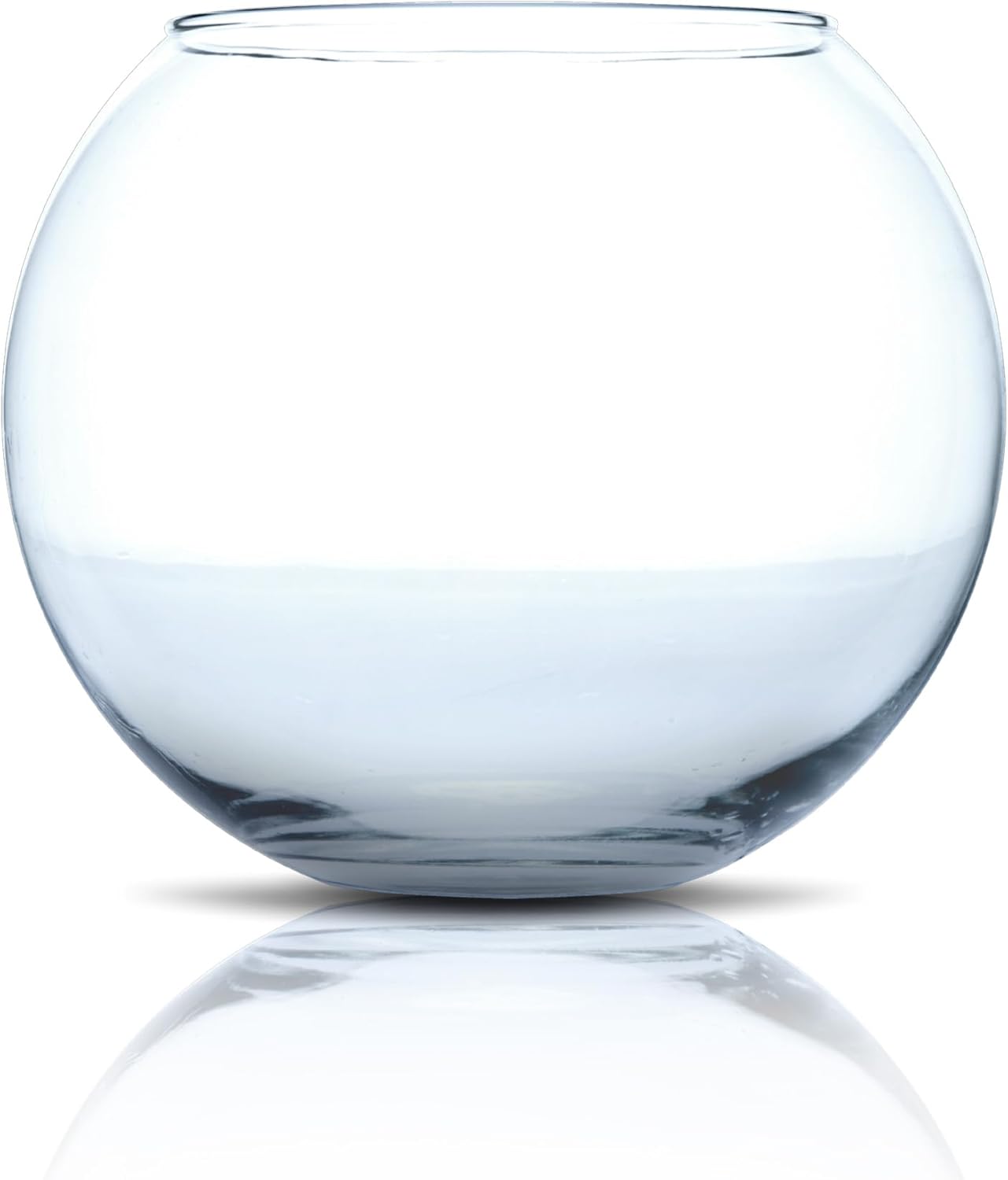 Amtra Crystal Globe - Fishbowl in transparent glass, Goldfish Aquarium, hand blown, 30 CM
