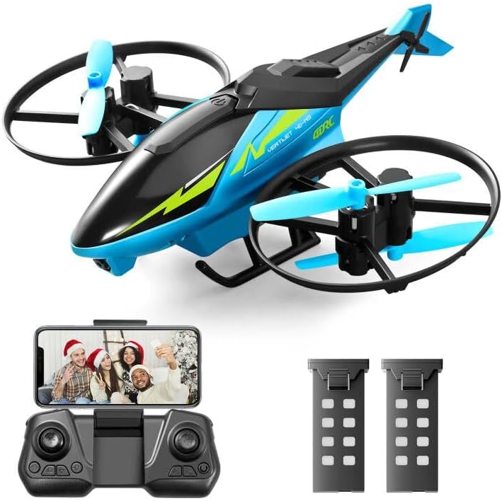 4DRC M3 Drone with 1080P HD Camera for Adults Kids Beginners,Remote Control Foldable quadcopters Helicopter Boys Toys/Gift,with Auto Hover, One Key Start,3D Flips
