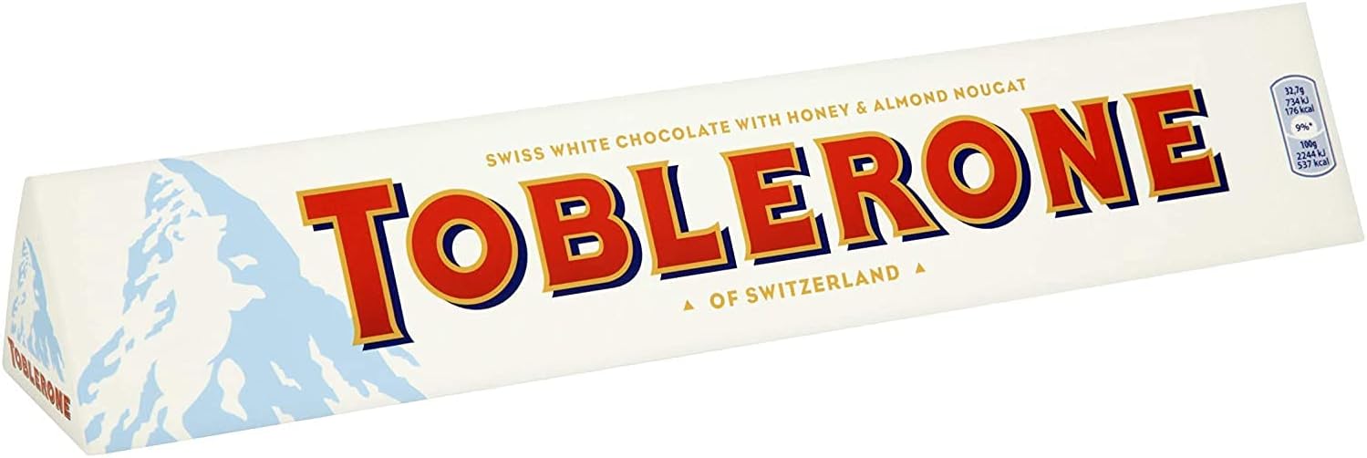 Toblerone White Chocolate Bar 360g