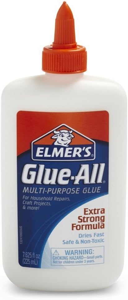 Elmer's Glue-All White Glue, Multi-purpose-7.625 oz, 2 pk