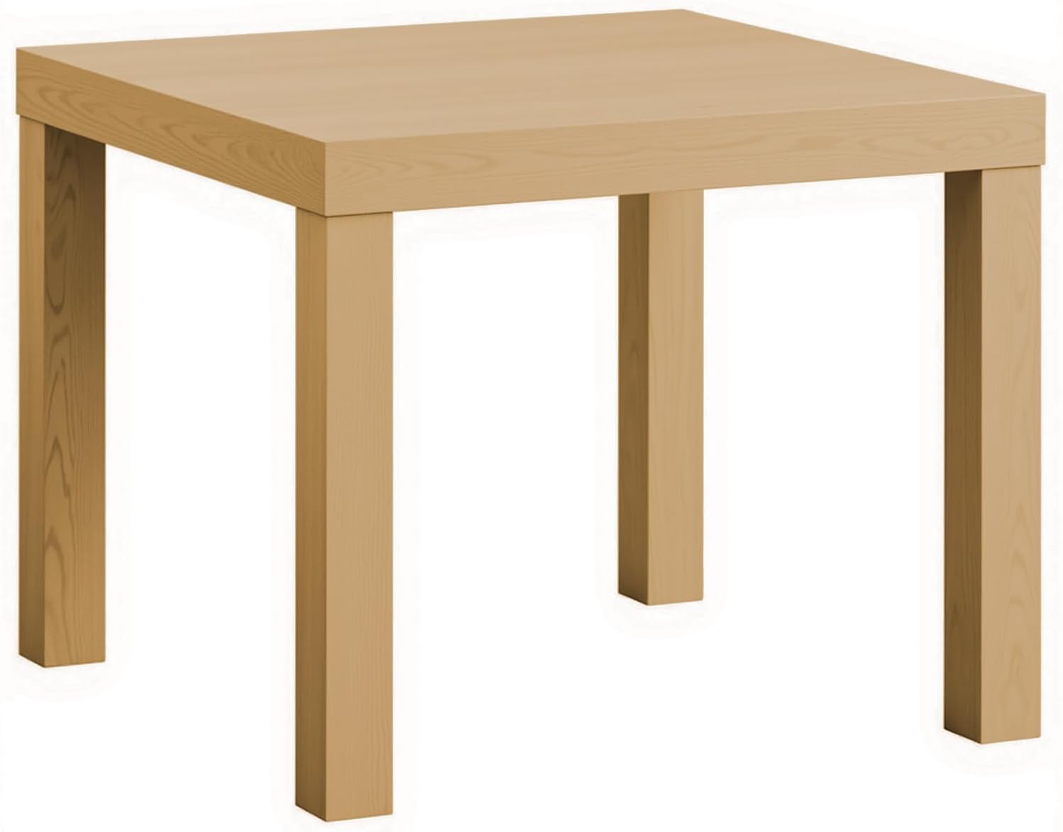 Ikea Lack-Small Coffee Table, Wood, Beige, 55x45x55 LACK-Table-Wood