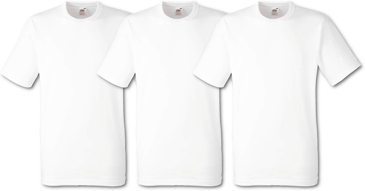 Fruit of the Loom Men's Heavy T-Shirt Pack of 3