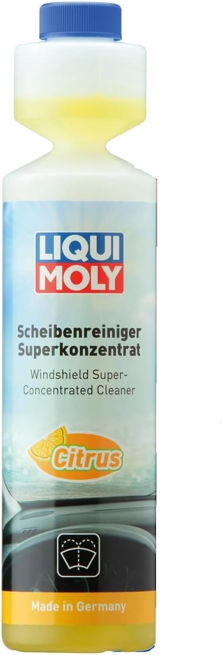 LIQUI MOLY Windshield Super-Concentrated Cleaner citrus | 250 ml | Wiping water additive | SKU: 1519