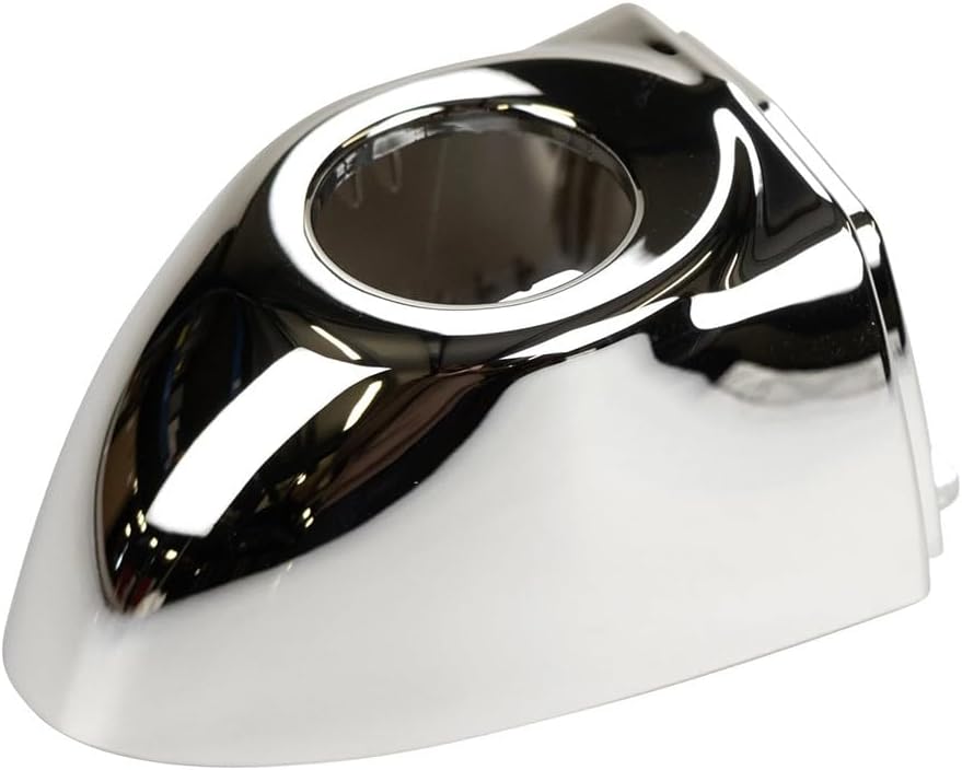 Front Outer Door Handle Cap Chrome Cover Replacement for Fiat 500X, 2016 2017 2018, 2019 2020 2021, OEM 735607049, 6AQ85SZ0AA Exterior Door Trim