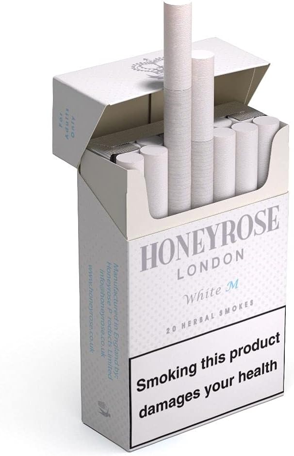Honeyrose White Menthol Herbal Cigarettes
