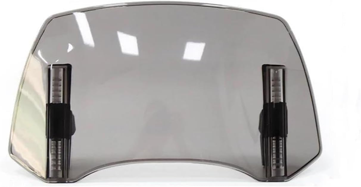 Motorcycle Windshield Extension Spoiler Windscreen Expanded Visor For Y&amaha XJR1300 R XJ900 XJ6 N/S DIVERSION XJ650 XJ550 Xj700 Wind Screen Wind Deflector(Smoke)