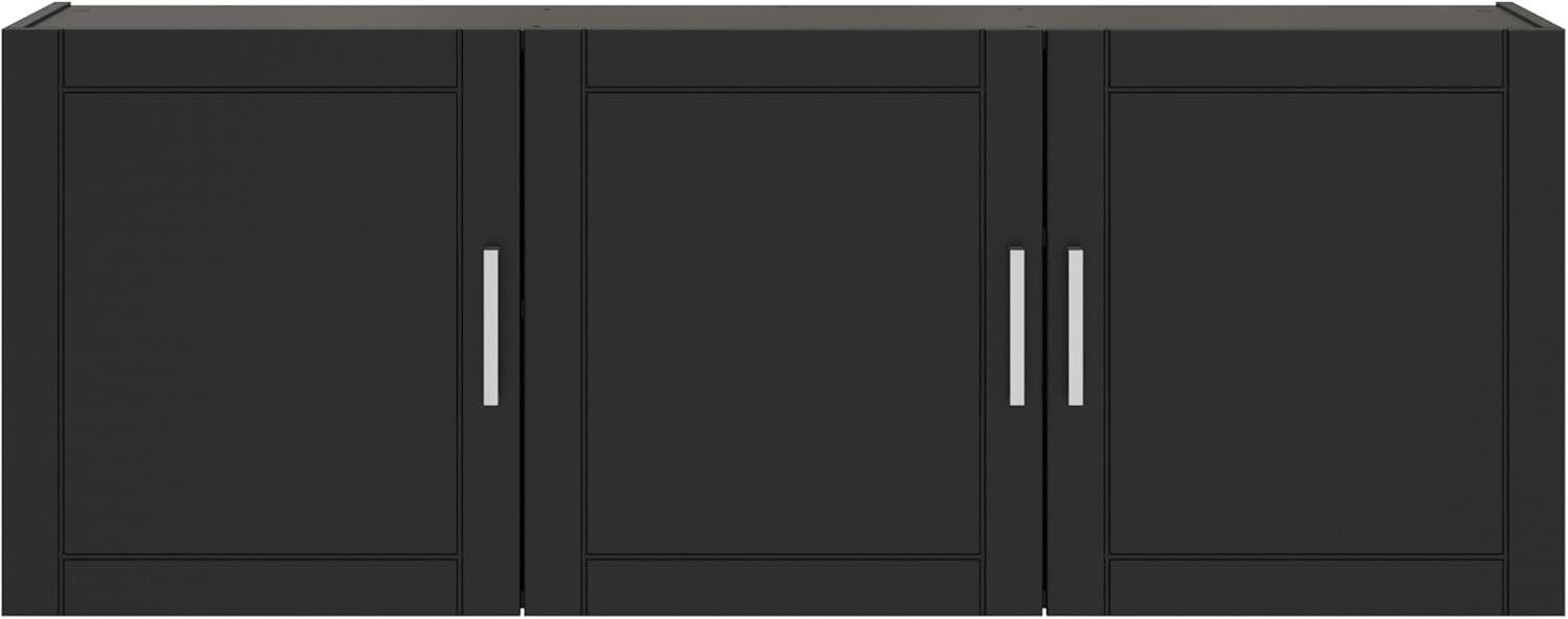 SystemBuild Callahan 54" Wall Cabinet in Black