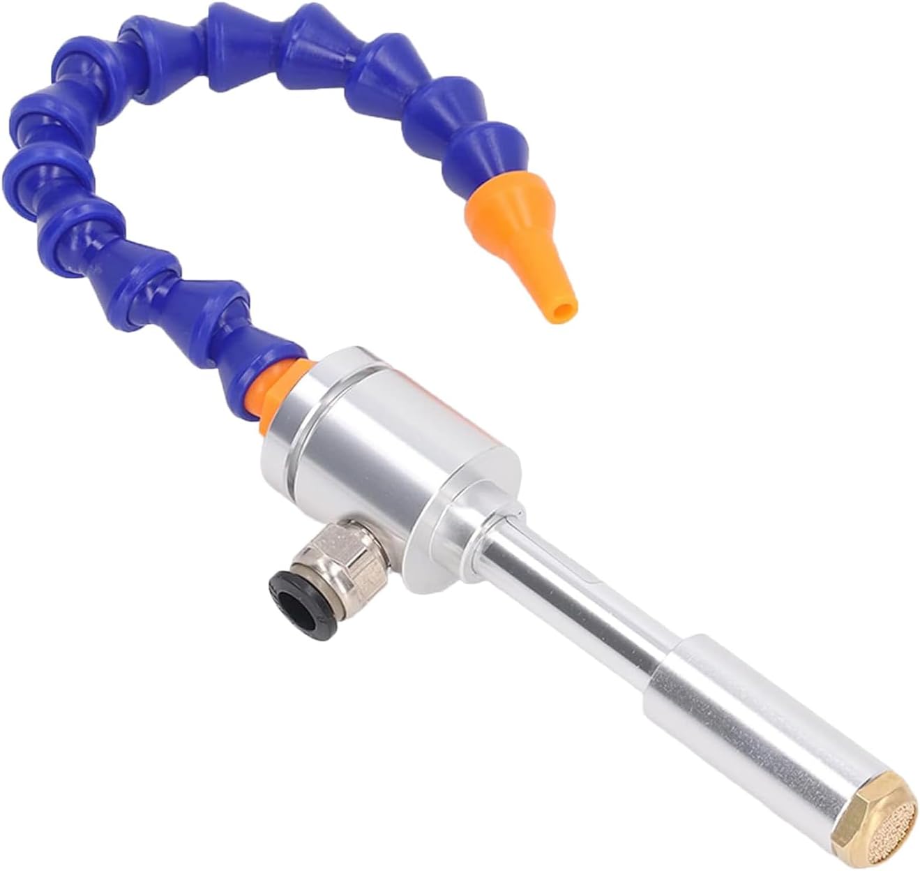 Cold Air Dry Cooling Gun, Aluminum Alloy Mini Vortex Cold Air Dry Cooling Gun, for Lathe, Milling Machine, Drilling Machine, Grinder(A)