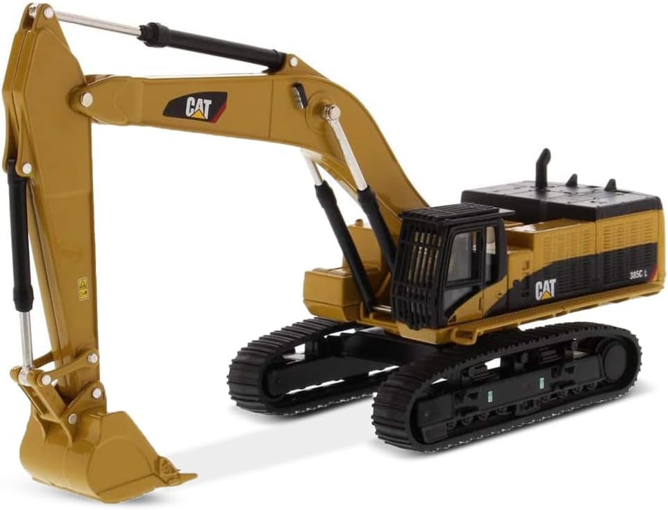 Diecast Masters Caterpillar 385C L Hydraulic Tracked Excavator Play & Collect! Series 1/64 Diecast Model 85614