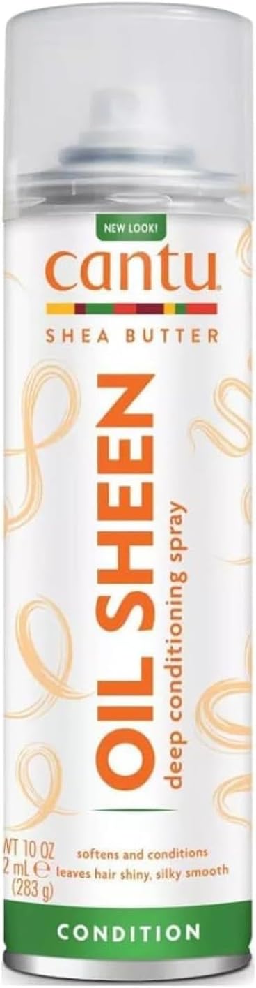 CANTU Oil Sheen Deep Conditioning Spray, Shea Butter 283 g
