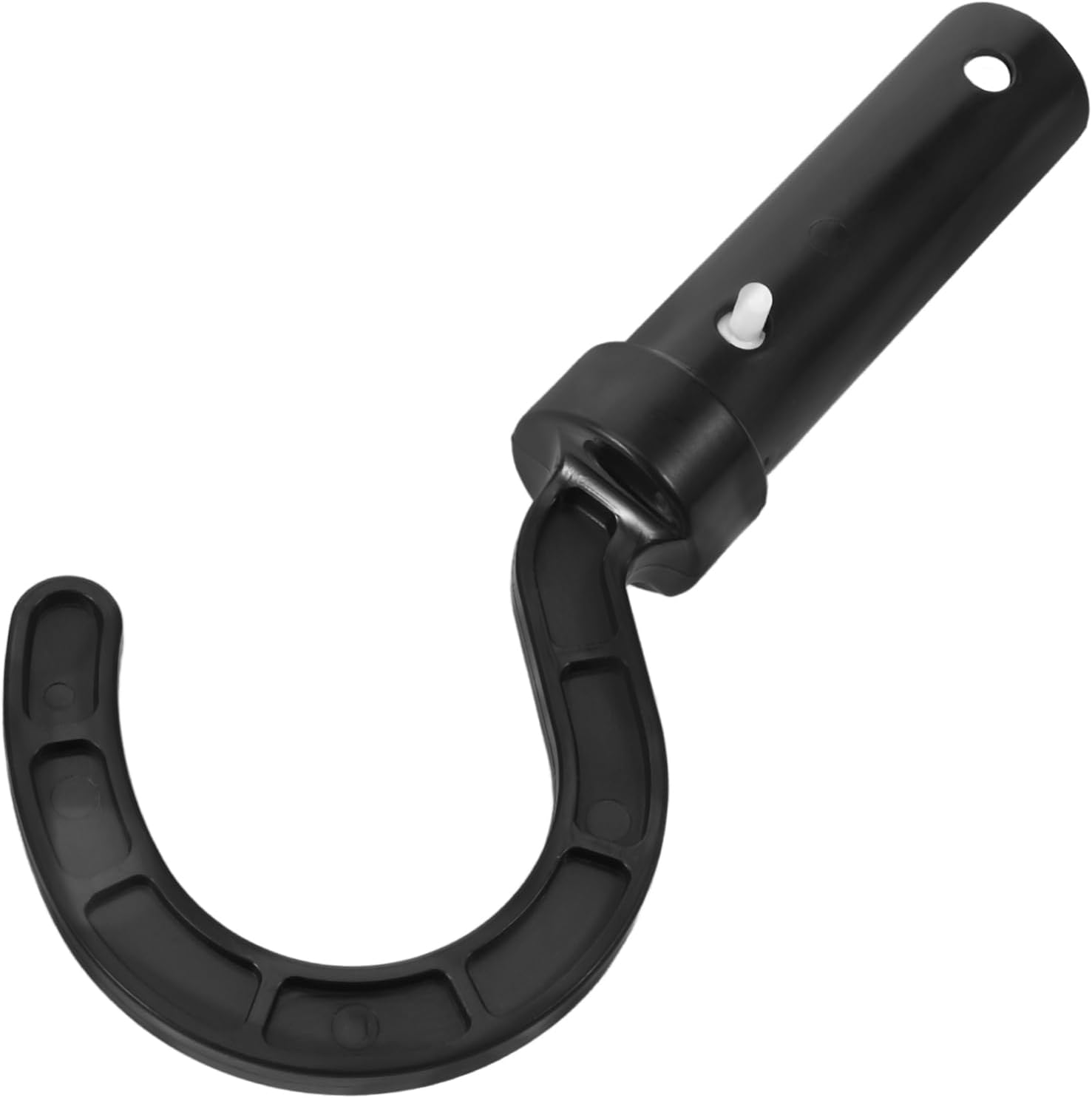 Abaodam Pool Robot Hook with Hooks Pools Pool Robot Retrieval Hook for Robotic Swimming Pool Robot Cleaner Hanger Study Robot Cleaner Hook Pool Accessory Pool Equipment Plastic Black